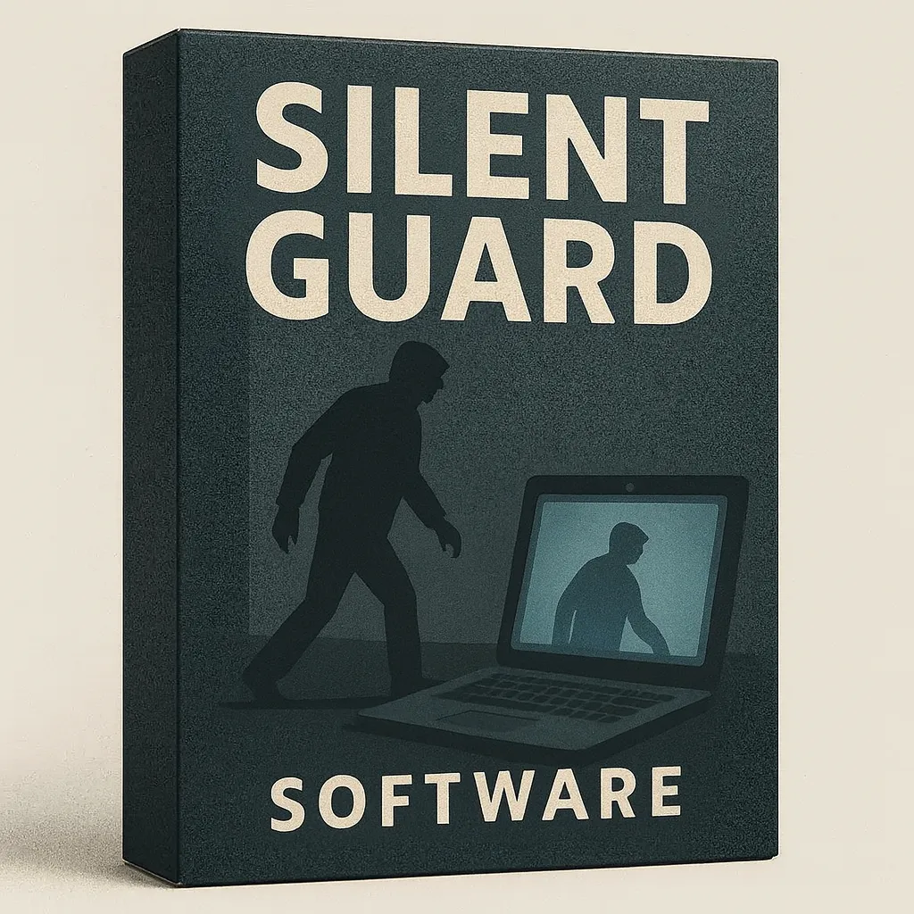 Silent Guard security computer software box art